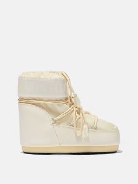 ICON LOW CREAM NYLON BOOTS Size 36/38